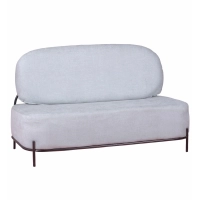 Clair gepolstertes Zweisitzer-Sofa im Design