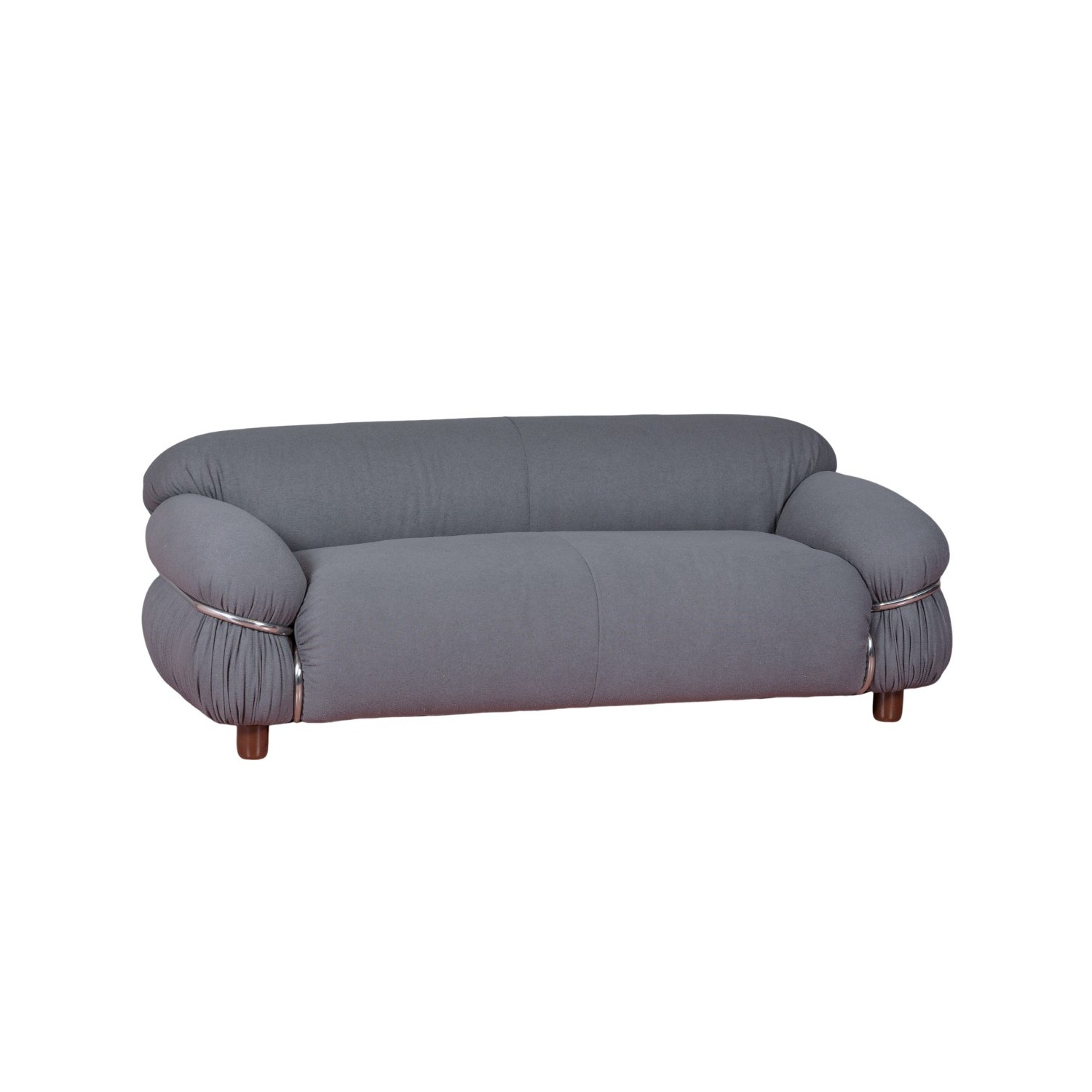 SOFA OLYMPIA DE 2 PLAZAS TAPIZADO EN TEJIDO SHERPA