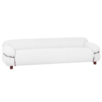 OLYMPIA 3-SITZ-SOFA, GEPOLSTERT MIT SHERPA-STOFF