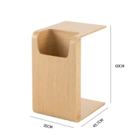 Denver multi-purpose wooden side table Nest Dream - 5