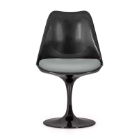 Rose-tuoli All Black, puuvillatyyny FURNMOD - 18