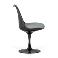 Rose-tuoli All Black, puuvillatyyny FURNMOD - 20