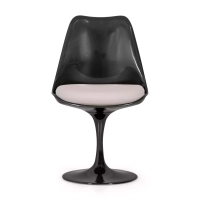 Rose-tuoli All Black, puuvillatyyny FURNMOD - 26