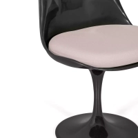 Rose-tuoli All Black, puuvillatyyny FURNMOD - 31