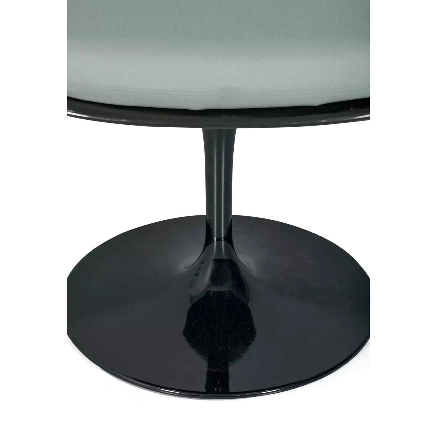 Cadeira Lotus Arms All Black com almofada de algodão FURNMOD - 14