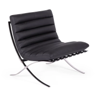 Design Sessel gepolstert in Kunstleder - Madrid Nest Dream - 1