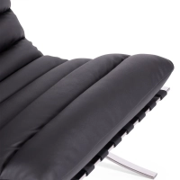 Design fauteuil bekleed met synthetisch leer - Madrid Nest Dream - 4