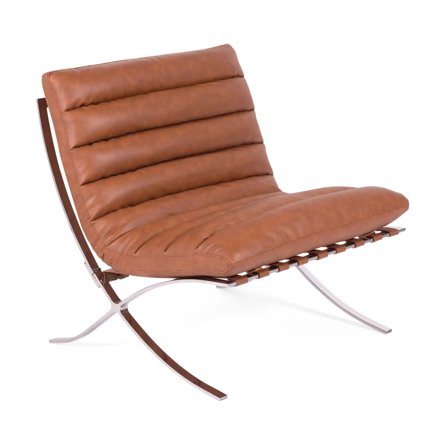 Design fauteuil bekleed met synthetisch leer - Madrid Nest Dream - 24
