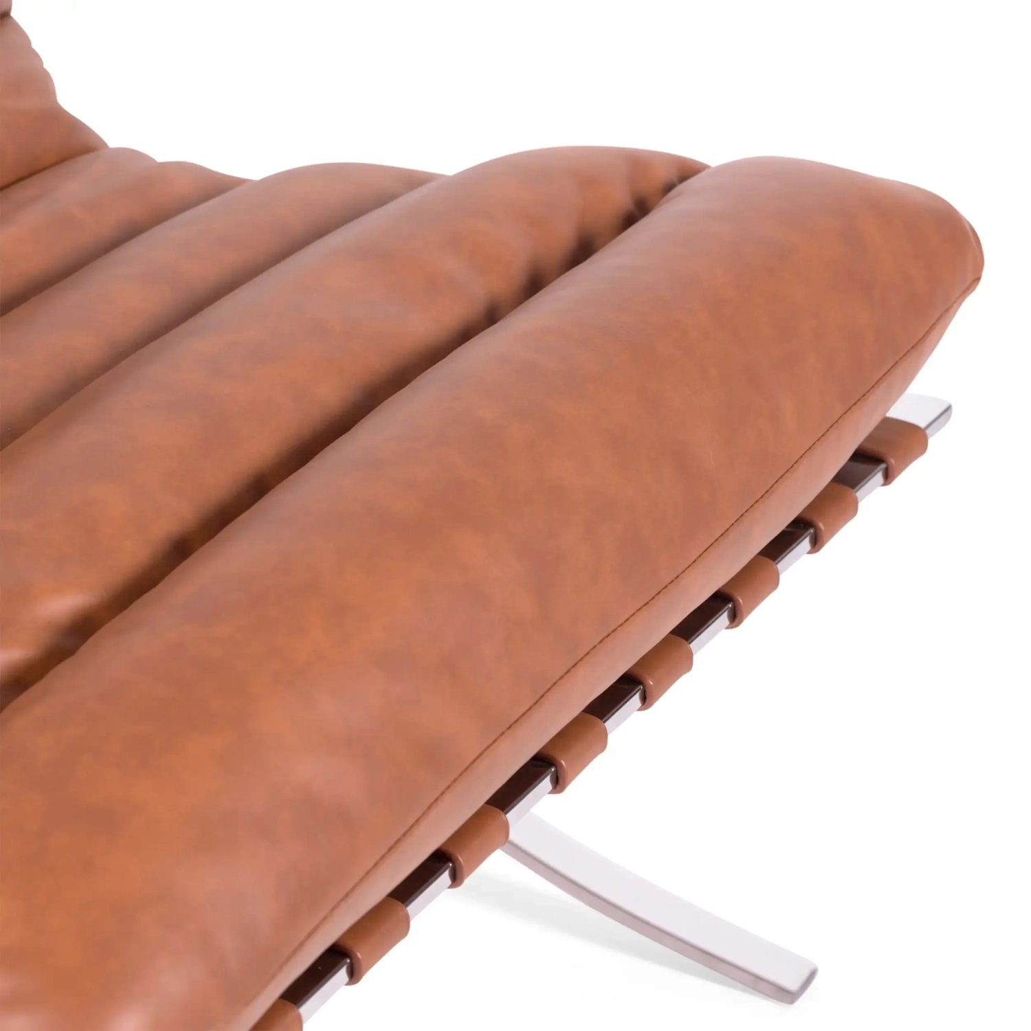 Designové křeslo čalouněné syntetickou kůží - Madrid Nest Dream - 26