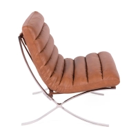 Design Sessel gepolstert in Kunstleder - Madrid Nest Dream - 30