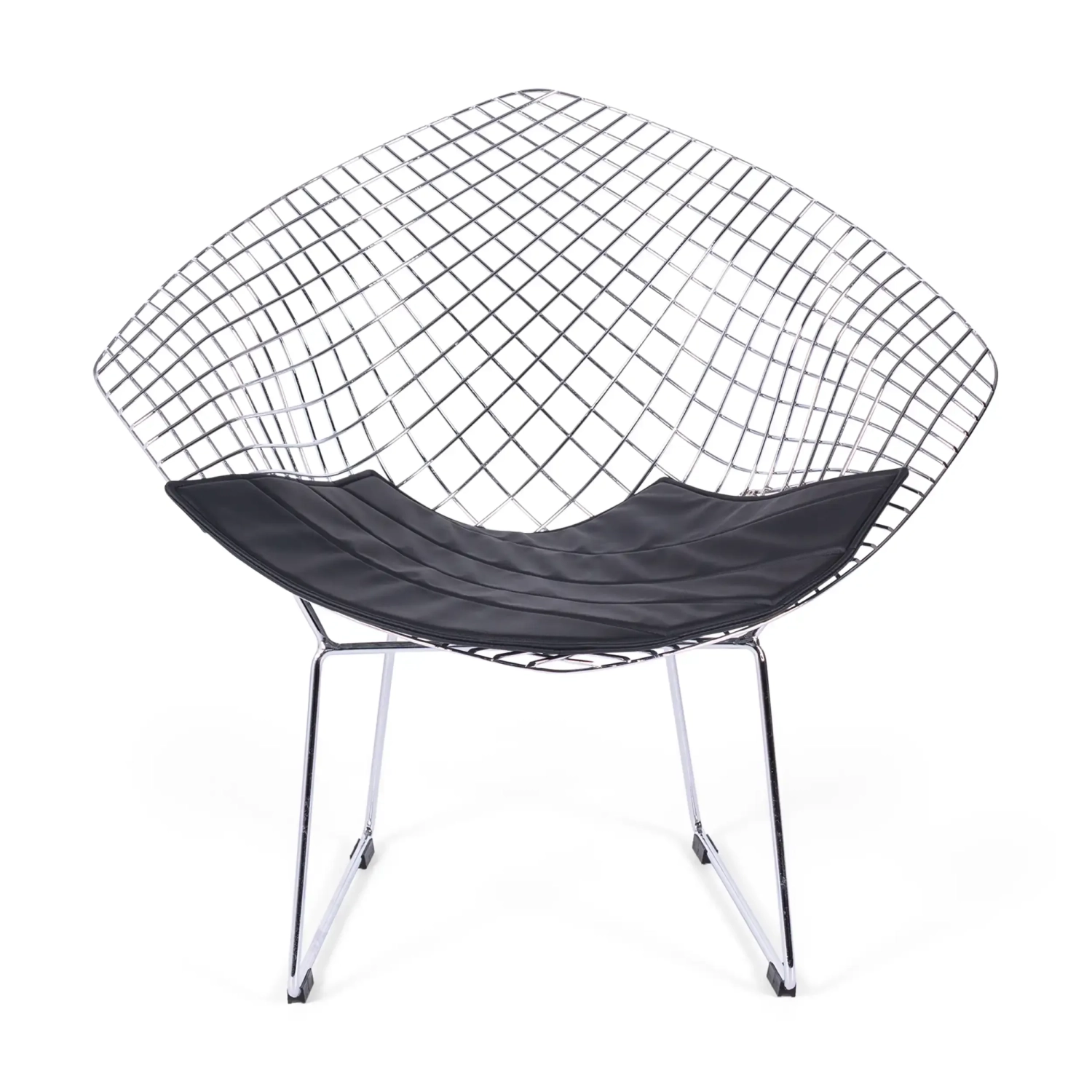 Diamond Designfåtölj i förkromat stål FURNMOD - 4