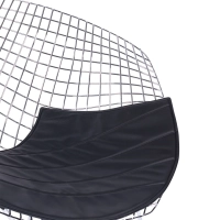 Sillón de diseño en acero cromado Diamond FURNMOD - 5