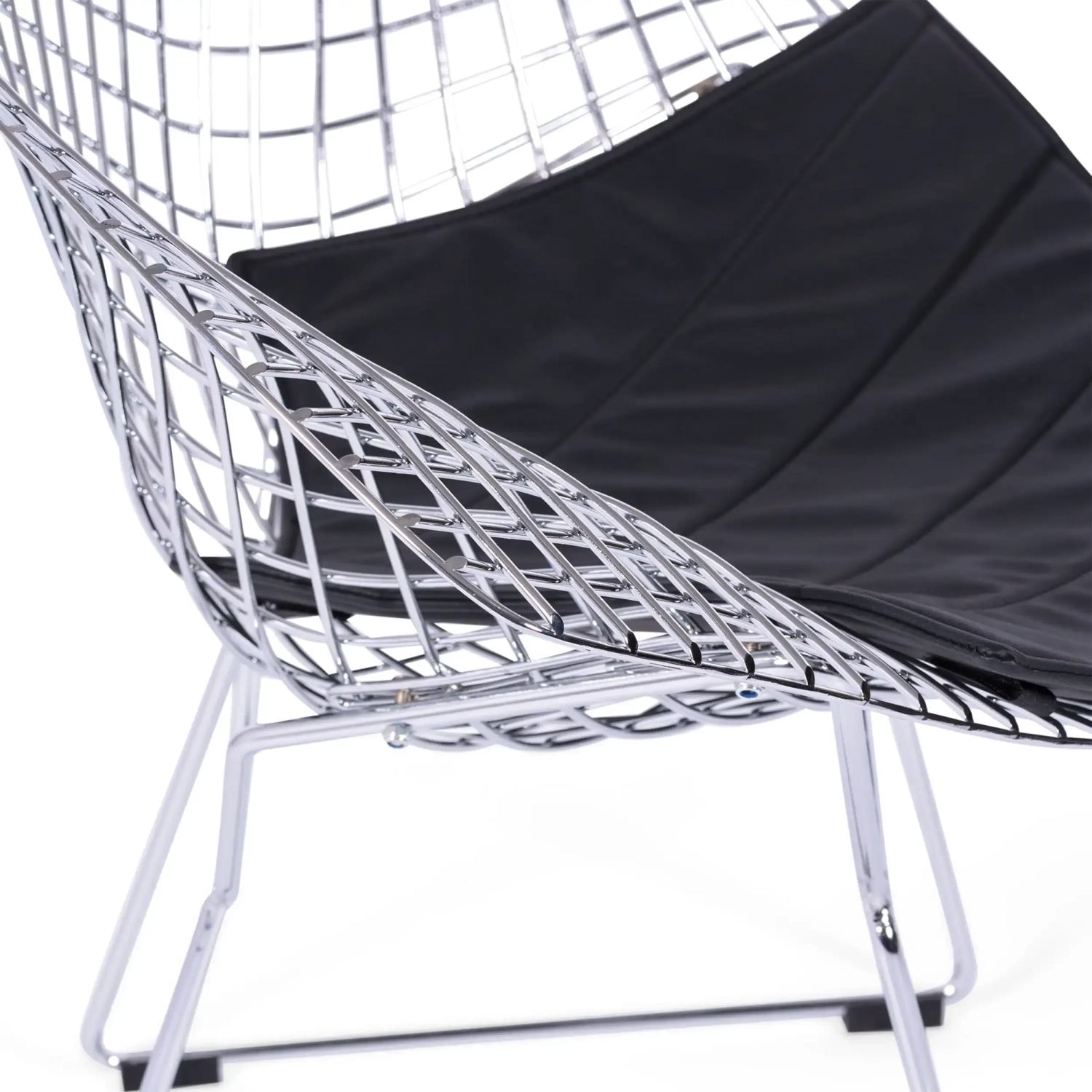 Fauteuil design en acier chromé Diamond FURNMOD - 2