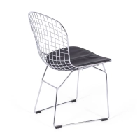 Berta chromed steel dining chair Berta FURNMOD - 6