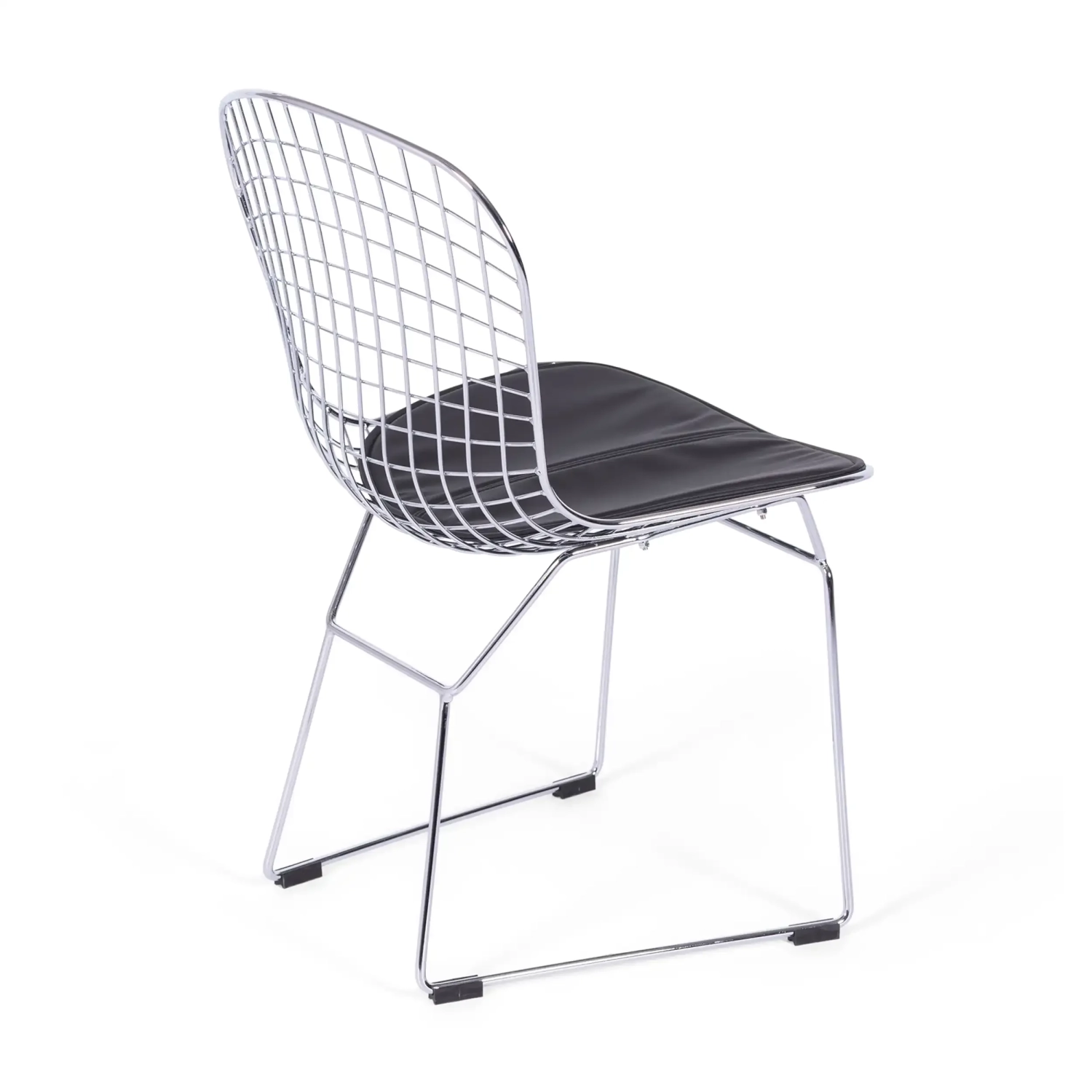 Sedia da pranzo in acciaio cromato Berta FURNMOD - 6