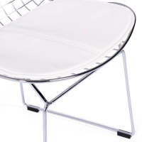 Sedia da pranzo in acciaio cromato Berta FURNMOD - 9