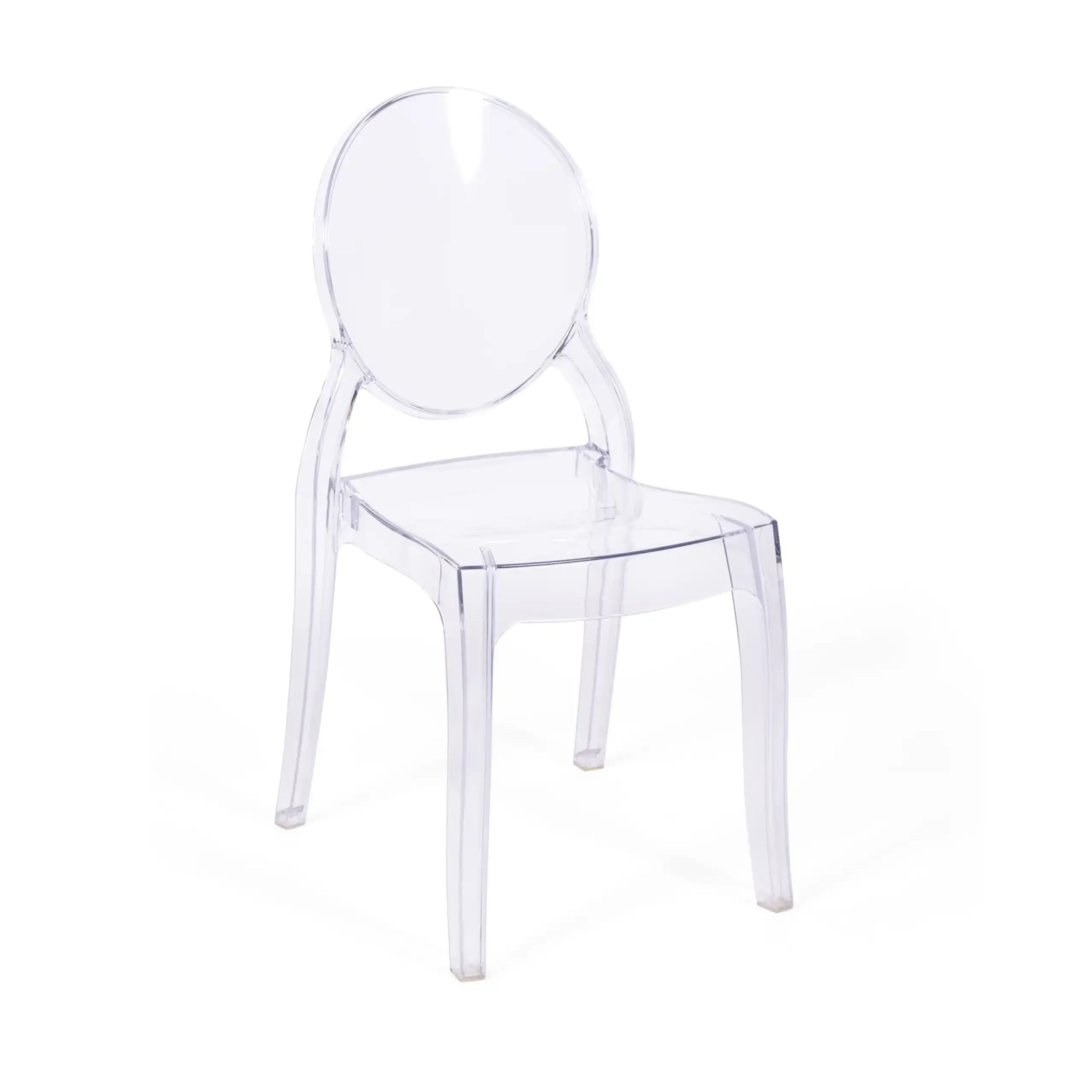 Lousiana transparent matstol FURNMOD - 1