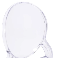 Lousiana transparent matstol FURNMOD - 5