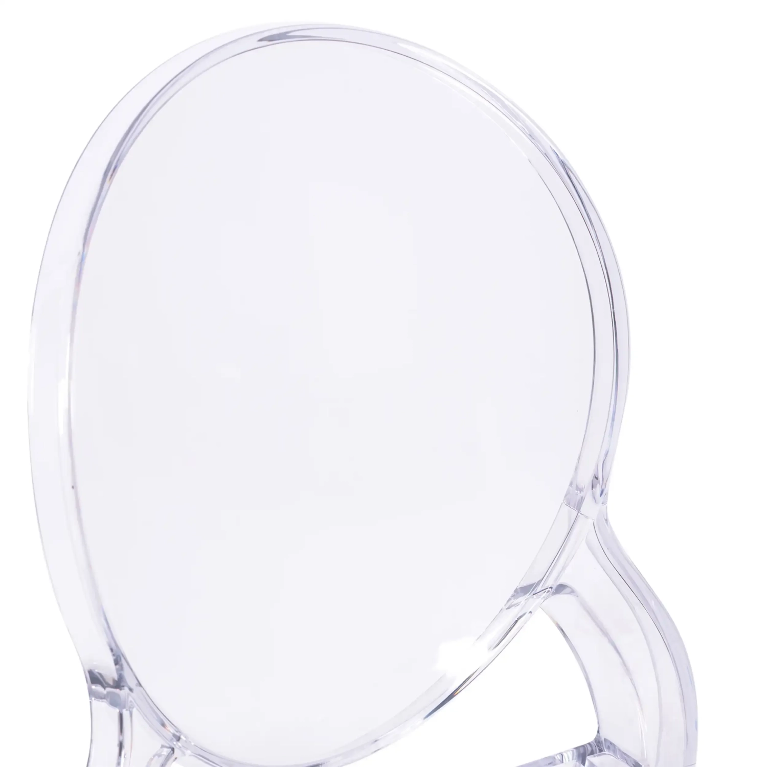 Chaise de salle à manger transparente Lousiana FURNMOD - 5