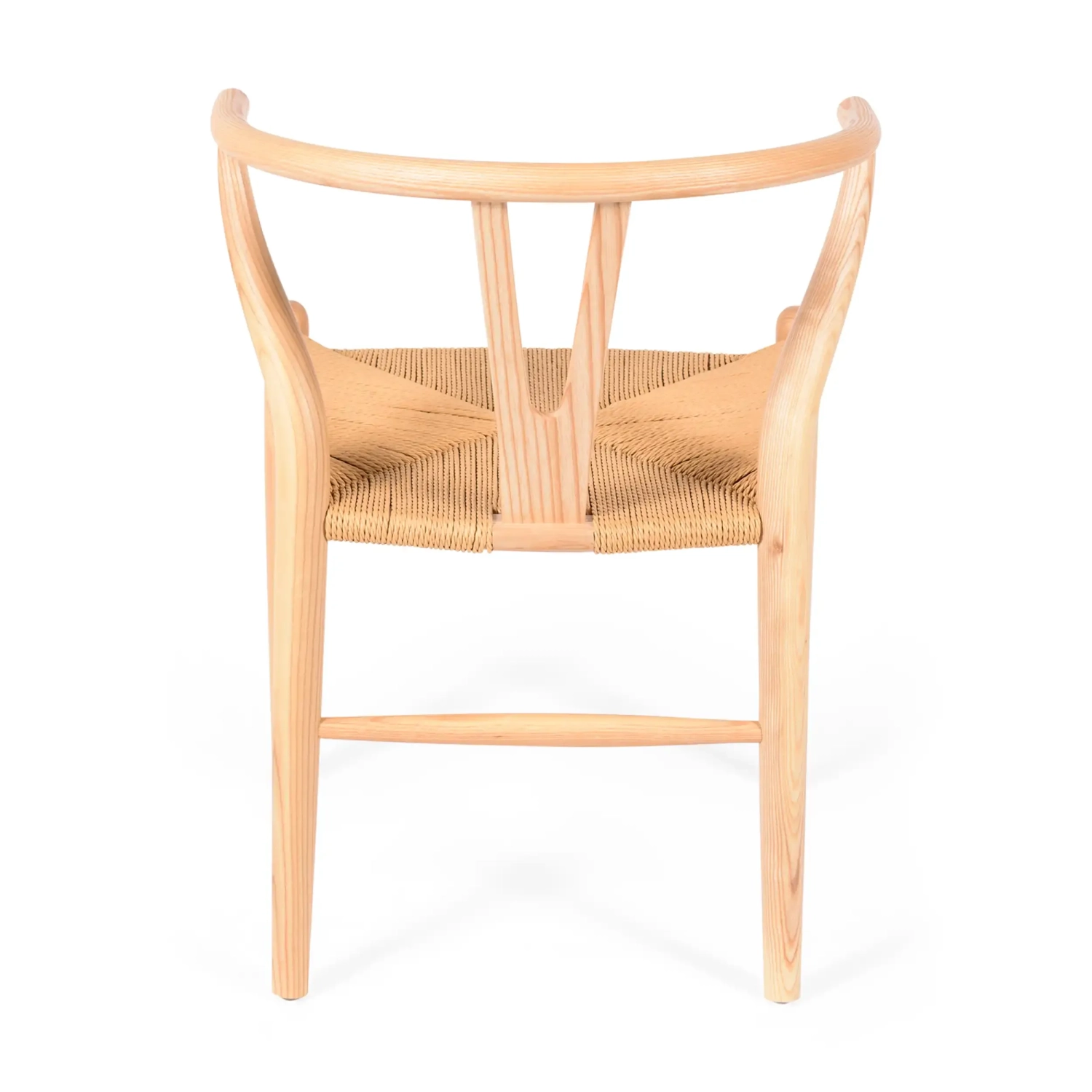 Silla Wish CH24 Artesanal de Madera de Fresno FURNMOD - 10