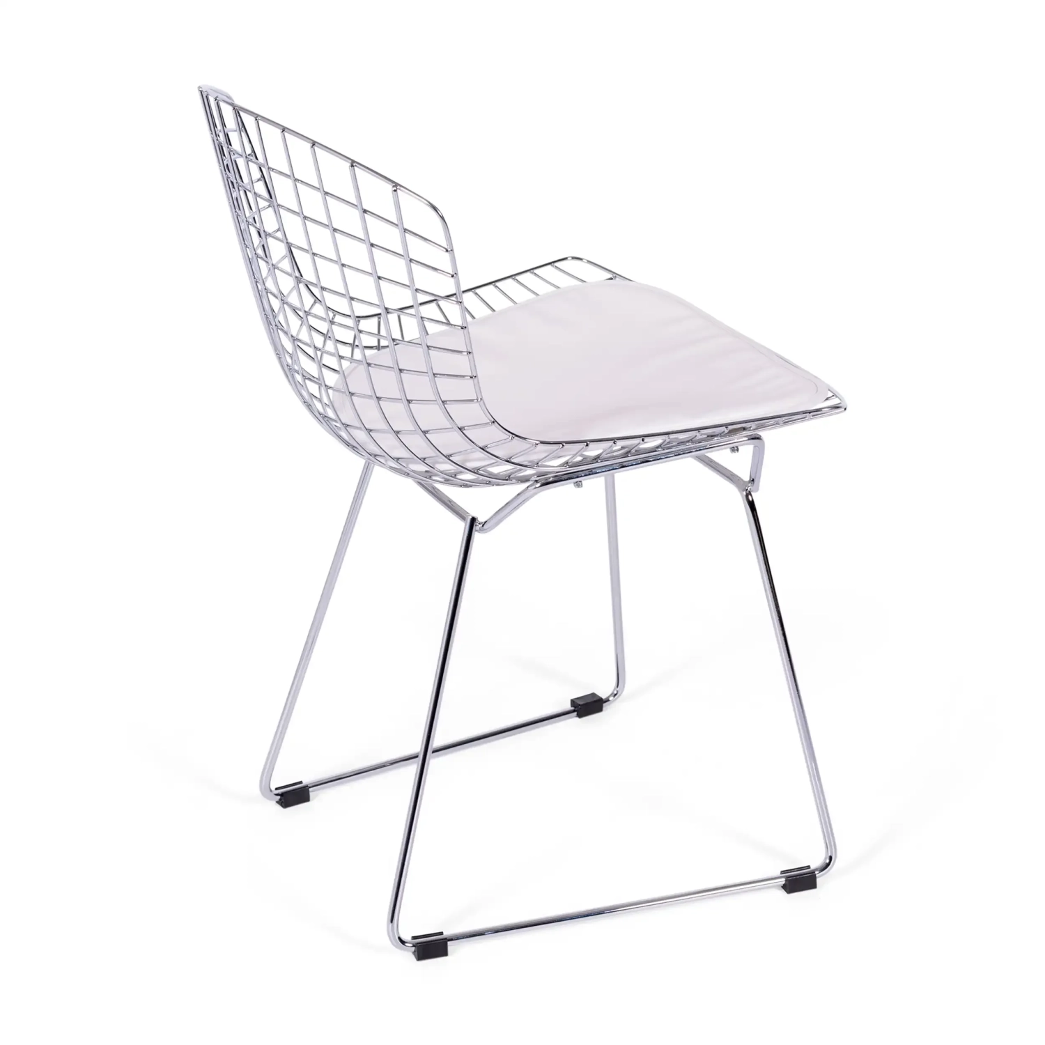 Berta Stuhl "High Quality" aus Verchromtem Stahl FURNMOD - 15