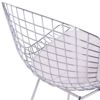 Chrome Bertoia Chair HQ Replica - Metal Chairs - Mueble Design
