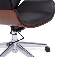 Cadeira de escritório Nordic Highback em madeira - Mueble Design