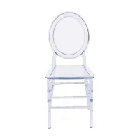 Chaises Transparentes Isabelle Ghost - Chaises en plastique - Meubles Concept