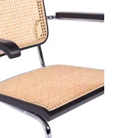 Silla Cesca con reposabrazos - Sillas de ratán - Mueble Design