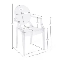 Replica Louis Ghost Chair - Designstolar | Muebledesign