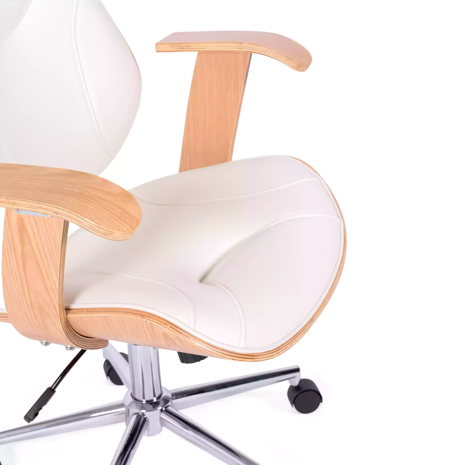 Cambridge kontorsstol i ljust trä - Mueble design
