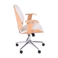 Krzesło biurowe Cambridge z jasnego drewna - Mueble design