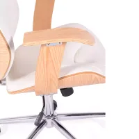 Kancelářská židle Cambridge ze světlého dřeva - Mueble design