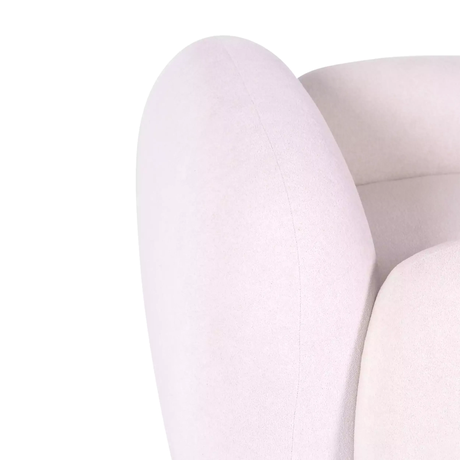 Designerski fotel 1-osobowy Nest - zawijany design - Mobelarium