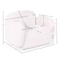Nest 1-Sitzer Designersessel - Wrap-around Design - Mobelarium