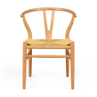 Chaise Inspiration Wishbone CH24 - Chaises en bois - Style nordique