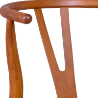 Inspiration Wishbone CH24 en noyer - Chaises nordiques - Meublesconcept