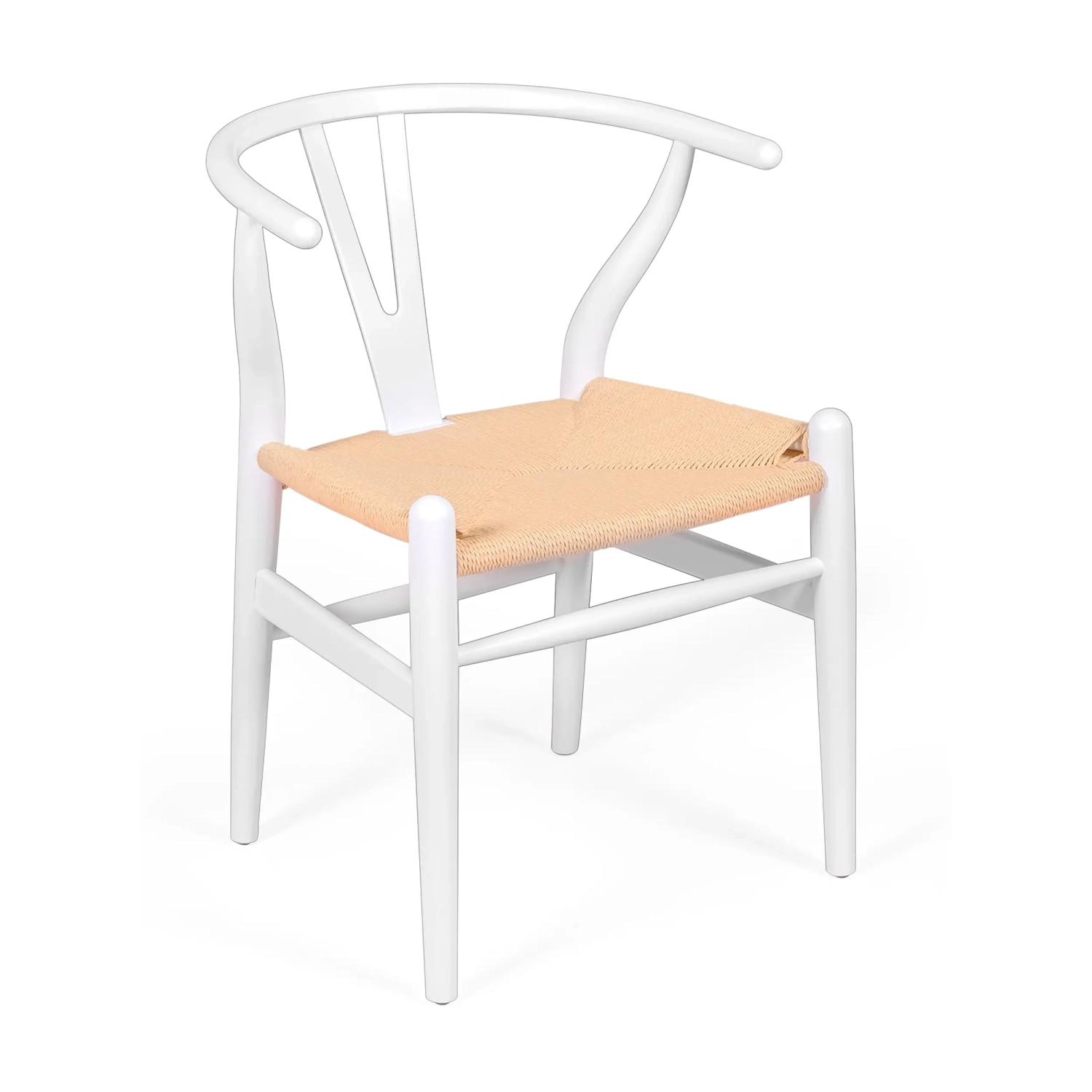 Replica Wishbone-stoel CH24 in gekleurd hout