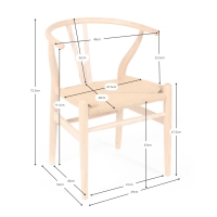 Inspiratie Wishbone stoel kleuren - Houten stoelen - Design meubelen