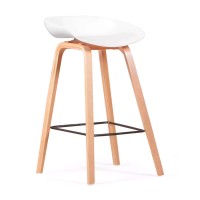 Get the Nordic Beech Wood Stool - Mueble Design