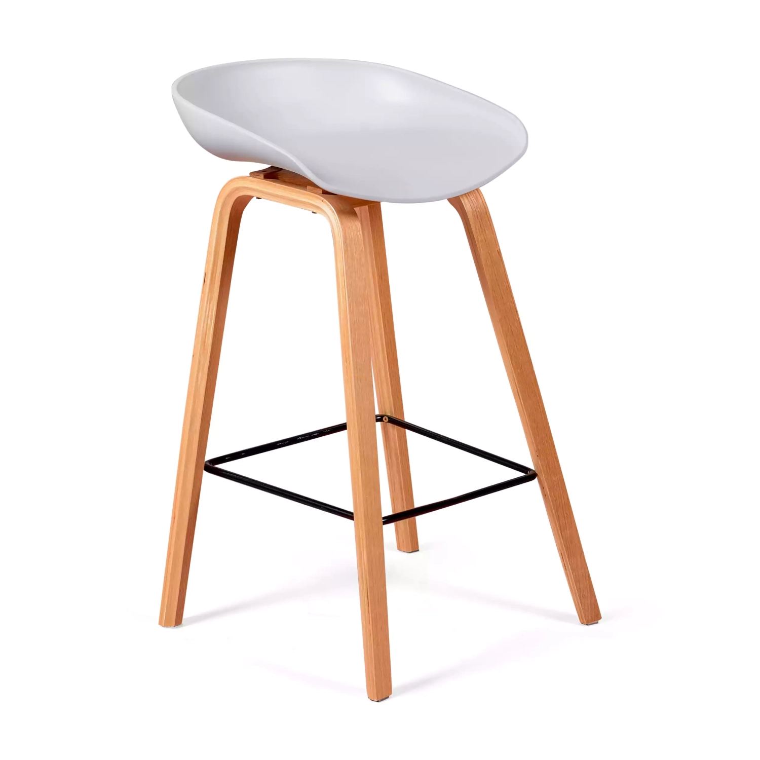 Ottieni lo sgabello in legno di faggio nordico - Mobile Design