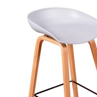Holen Sie sich den Nordic-Hocker aus Buchenholz – Mueble Design