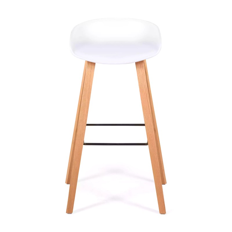 Barstol Skandinavien av 75cm i bokträ Mobelarium