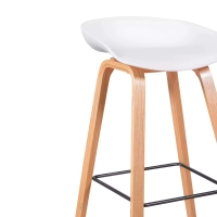 Tamborete Nórdico de 75cm em Madeira de Faia - Mueble Design