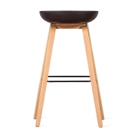 Barstol Skandinavien av 75cm i bokträ Mobelarium
