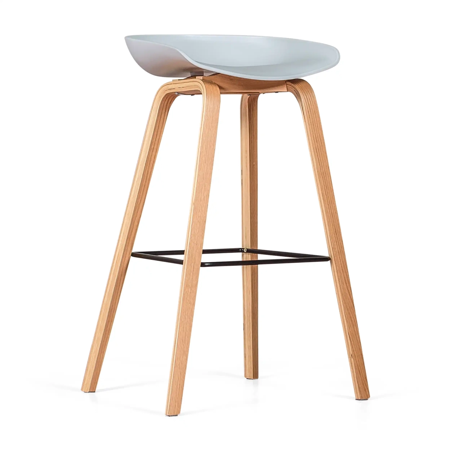 Taburete Nórdico de 75cm en Madera de Haya - Mueble Design