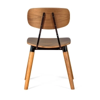 Copine-tuoli pähkinäpuuta | Industrial retro design - Mobelarium
