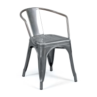 Replika designu židle Tolix s područkami