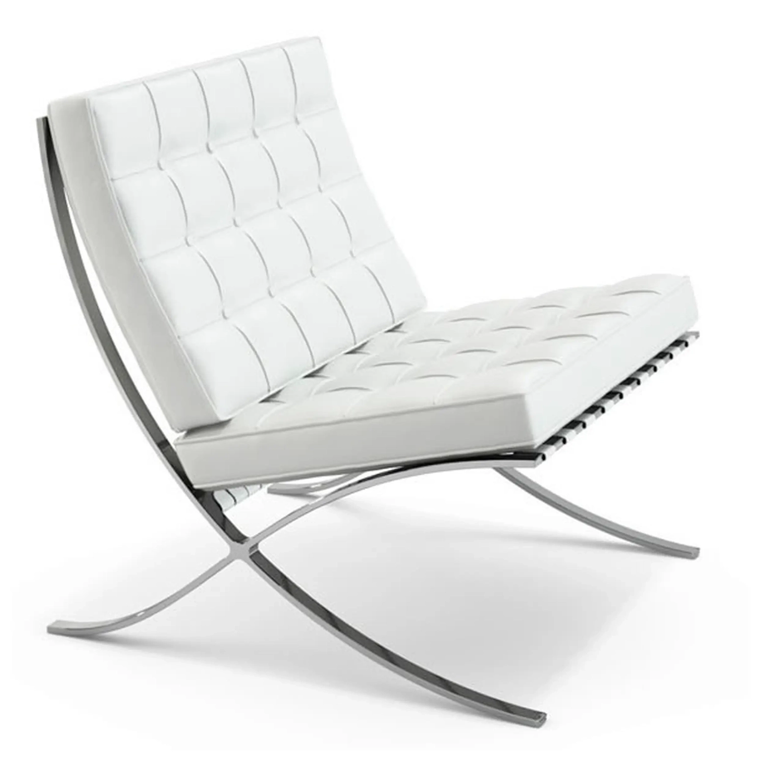 Inspiration Billig Barcelona-stol - Fåtölj i läder - Mueble design