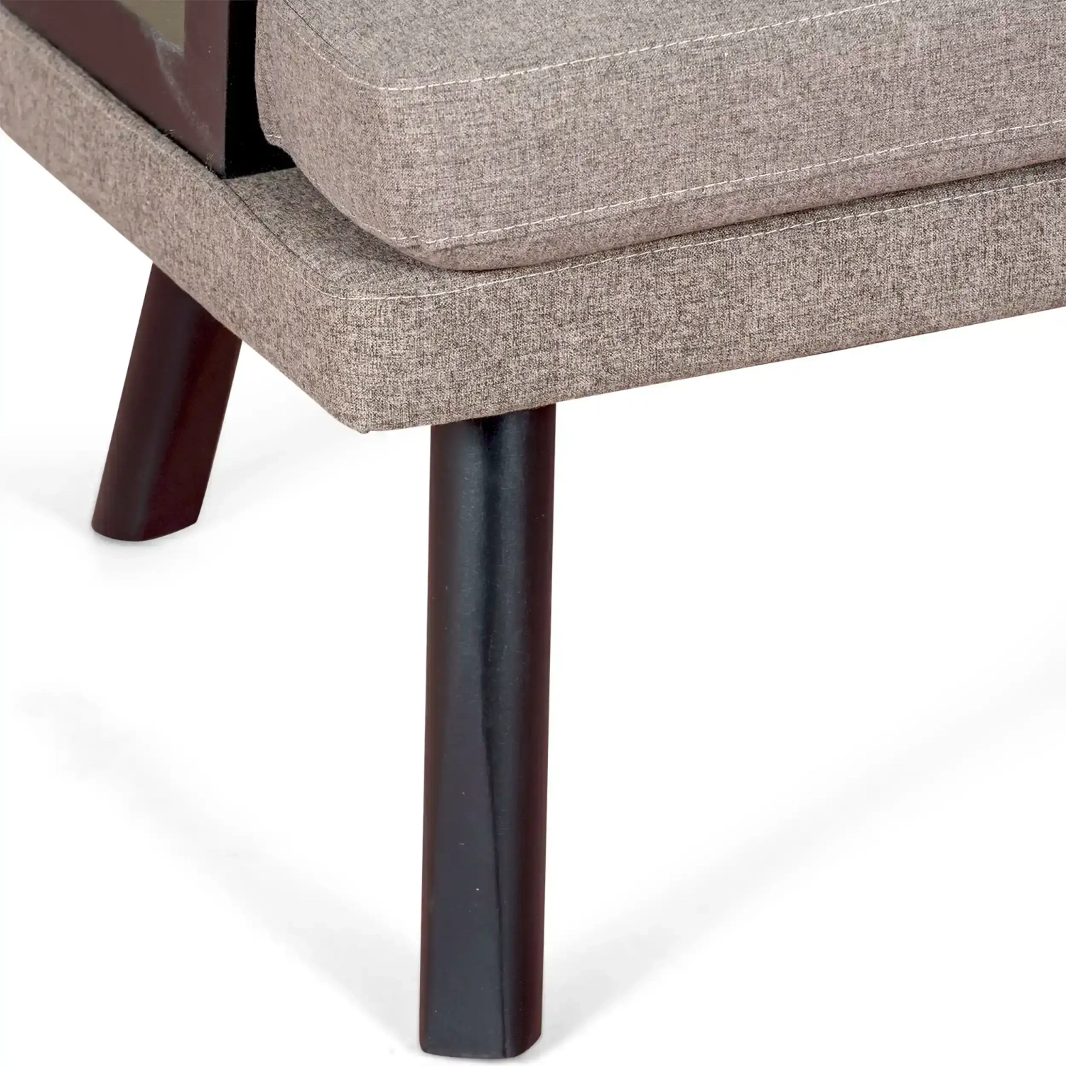 Sillón Leeds de Ratán Natural y Cojín de Algodón | Estilo Vintage Nórdico